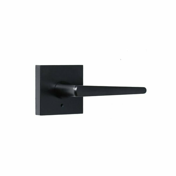 Weslock Philtower Privacy Lock with Adjustable Latch and Full Lip Strike Matte Black Finish 007107272FR20